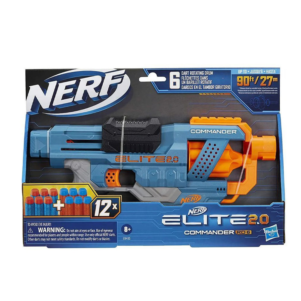 Lanzador Nerf Elite Comandante 2.0 Btoys