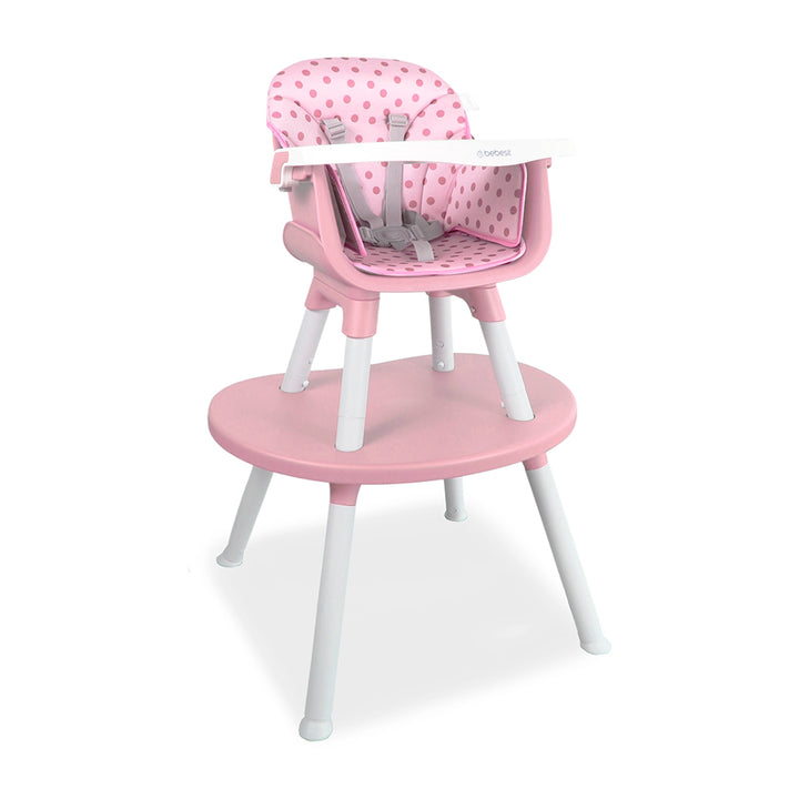 Silla Comedor Baby Desk 3 en 1 Rosa
