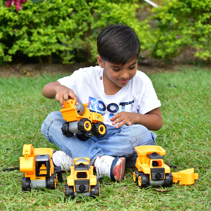 Set de Vehículos CBT X 4 Marca Boy Toys