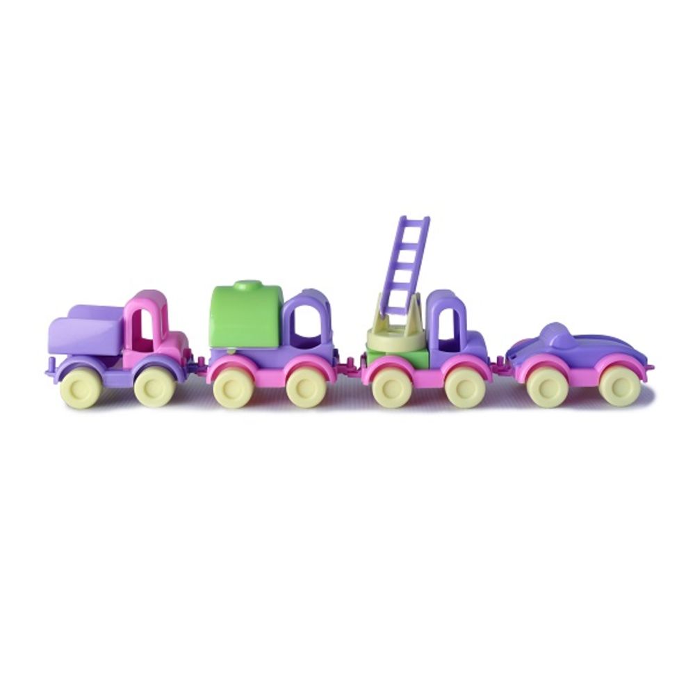 Carros Mis Pequeños Gigantes x4 Niña Marca Boy Toys