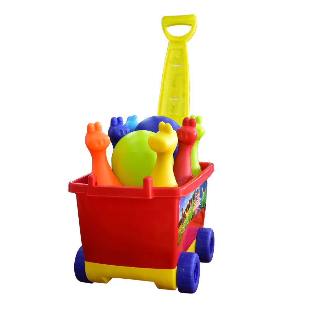Juego de Bolos Sobre Ruedas Niño Marca Boy Toys