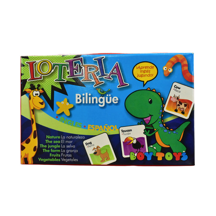 Lotería Aprende Inglés Marca Boy Toys