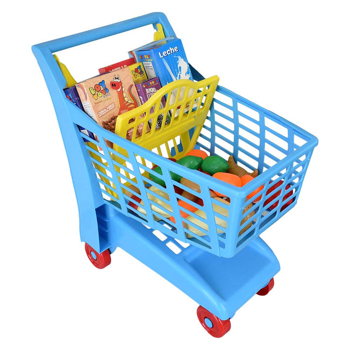 Carrito con Mercado de juguete Marca Boy Toys