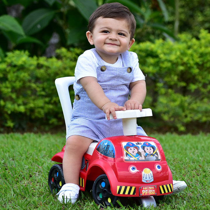 Mi Primer Montable Bombero Marca Boy Toys