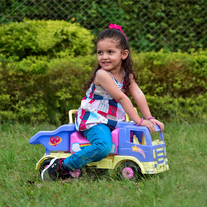 Montable Truck Niña Marca Boy Toys