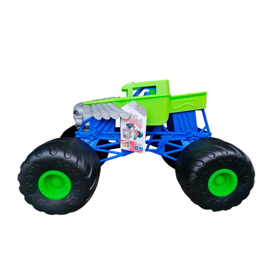 Carro Mega Monster de Boy Toys, juguete todoterreno para niños, ideal para aventuras al aire libre y en terrenos rocosos