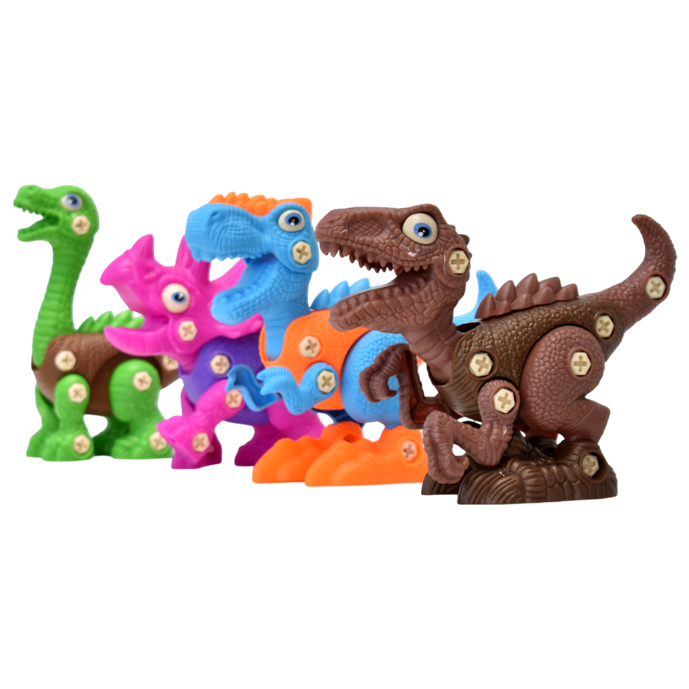 DINOSAURIOS X 4 BOY TOYS