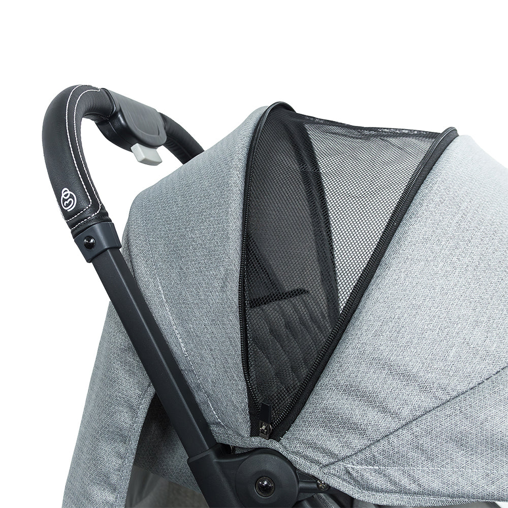 Coche Compacto Pixel Gray Premium