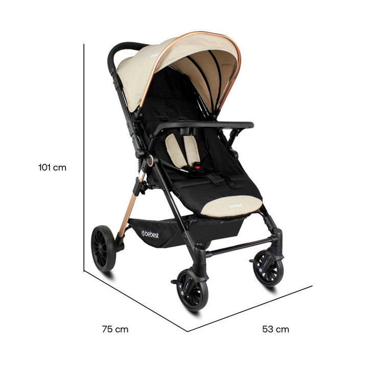 Coche Reversible City Beige