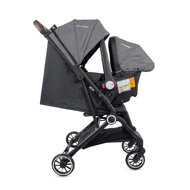 Travel System Compacto Micro Gray