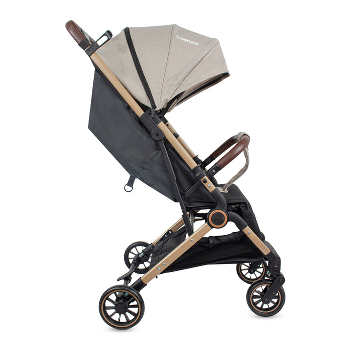 Coche Compacto Micro Beige