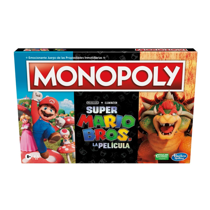 juego de mesa monopoly y lo mejor es que es de super mario bros la pelicula ¡genial!