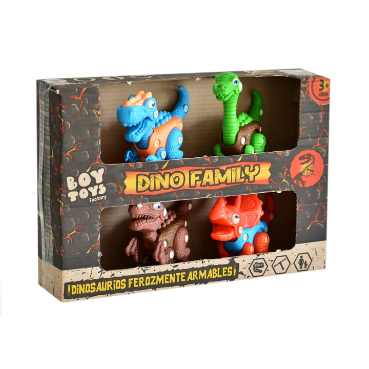 DINOSAURIOS X 4 BOY TOYS
