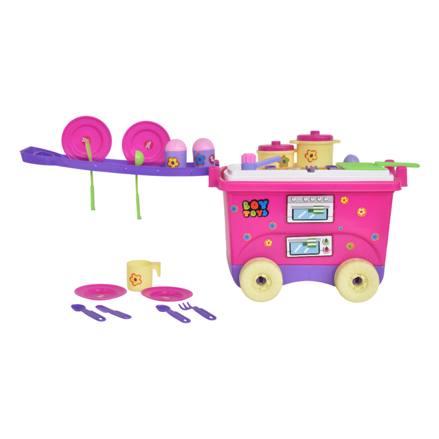 Cocina Sobre Ruedas Marca Boy Toys