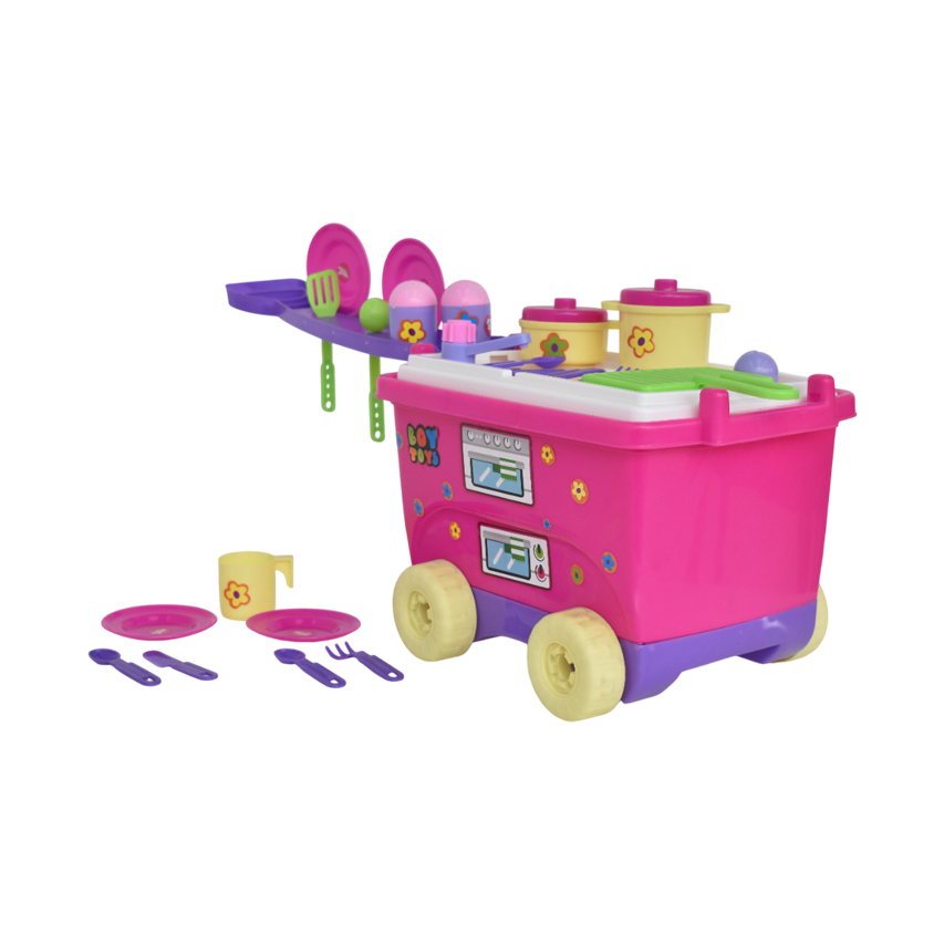Cocina Sobre Ruedas Marca Boy Toys