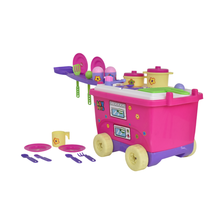 Cocina Sobre Ruedas Marca Boy Toys