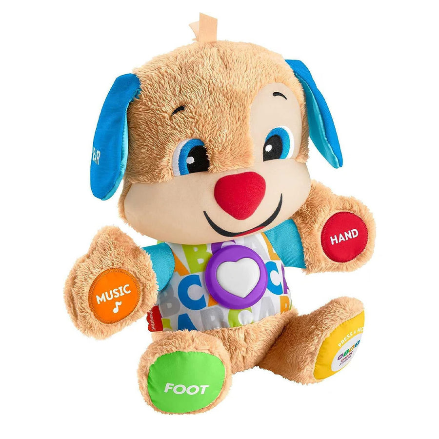 Perrito Aprende Conmigo de Fisher Price: juguete educativo con canciones y frases para bebés de 6 a 36 meses.