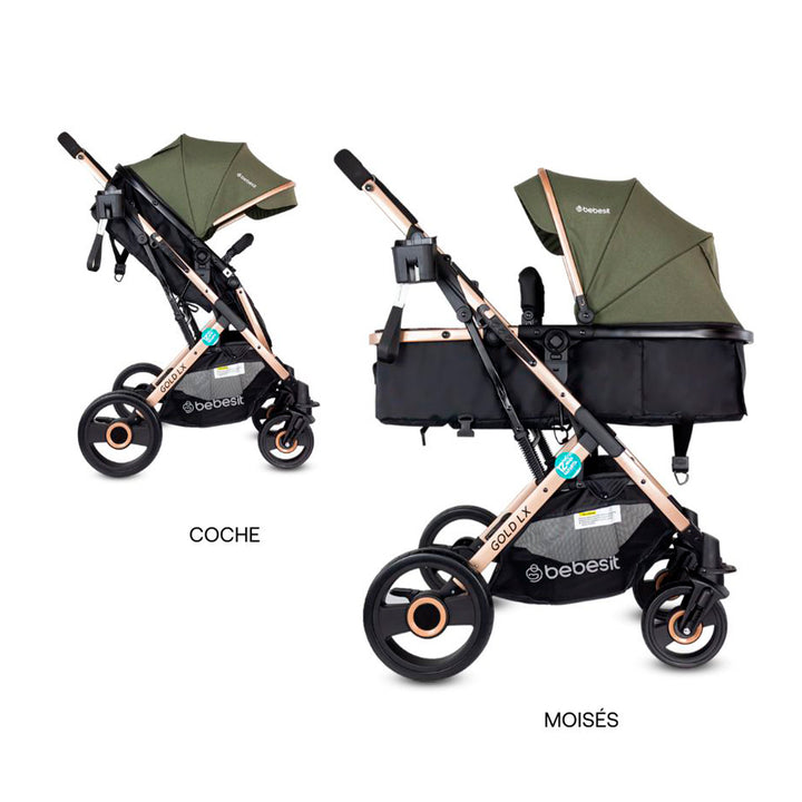 Coche Gold XL Verde