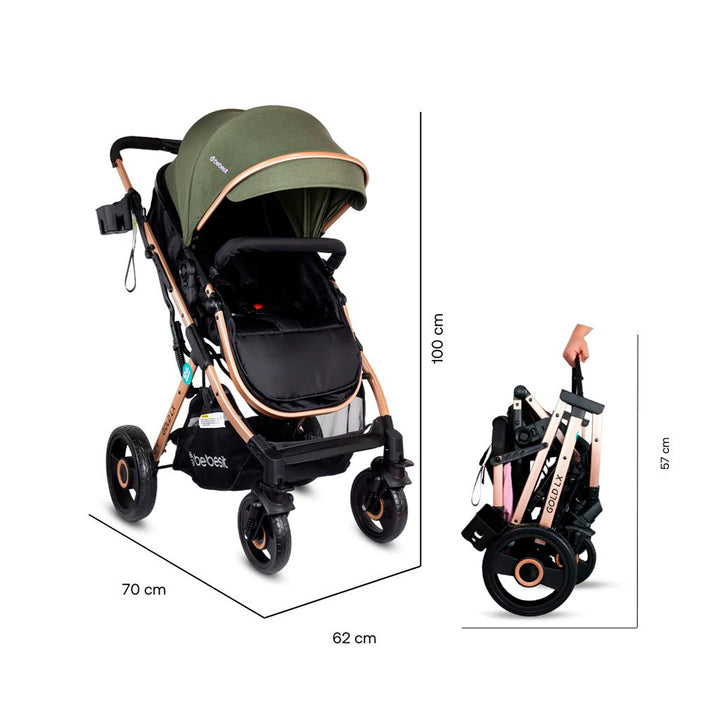 Coche Gold XL Verde