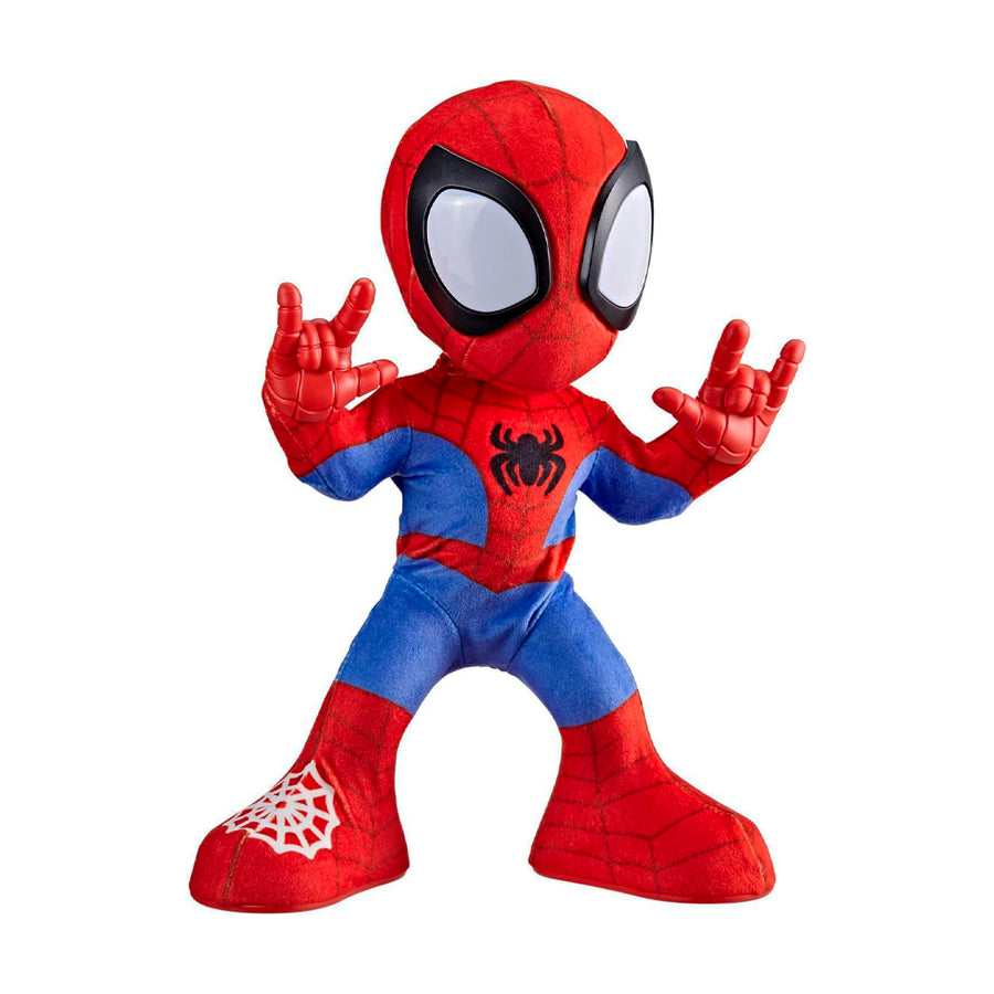 spidey didactico, baila y gatea con los niños, accionalo solo opimiendo un boton, diversión para los niños amantes a los super heroes