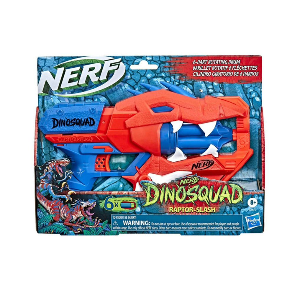 Lanzador Mini Nerf Dinosaurio