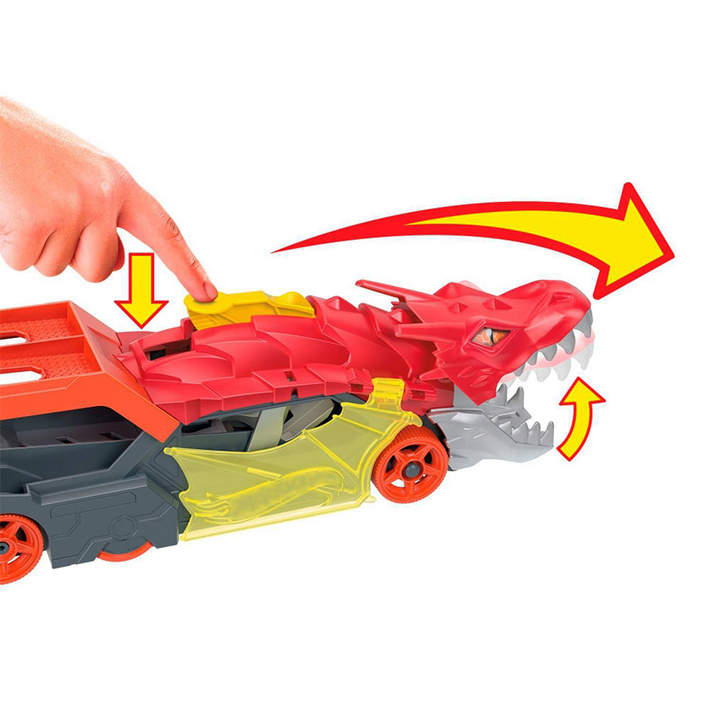 Pista Lanzadora Dragón de Hot Wheels