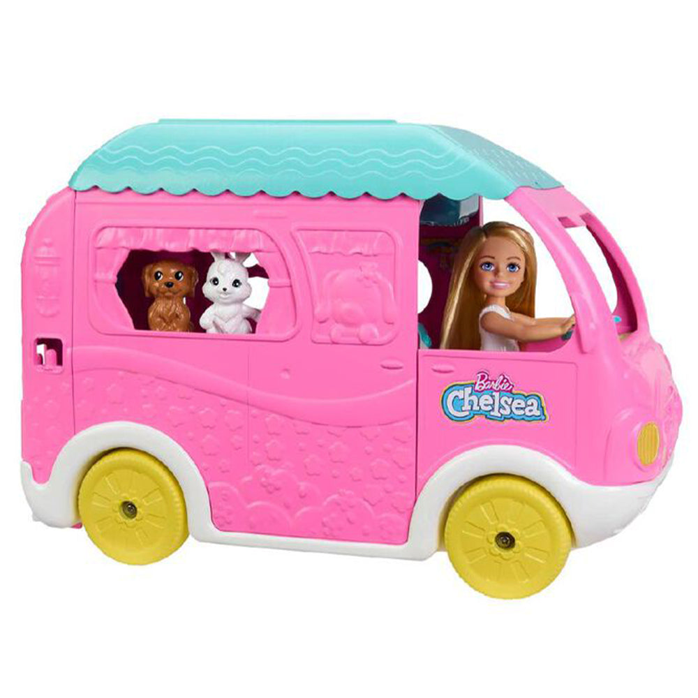 Barbie Camper de Chelsea 2 en 1