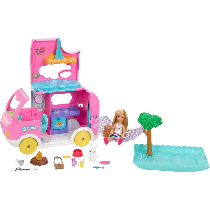 Barbie Camper de Chelsea 2 en 1