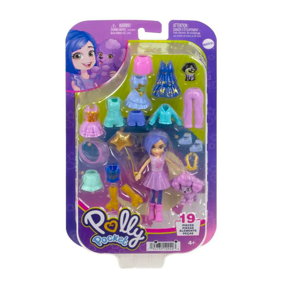 Muñeca Polly Pocket 19 PCS Diseños Surtidos