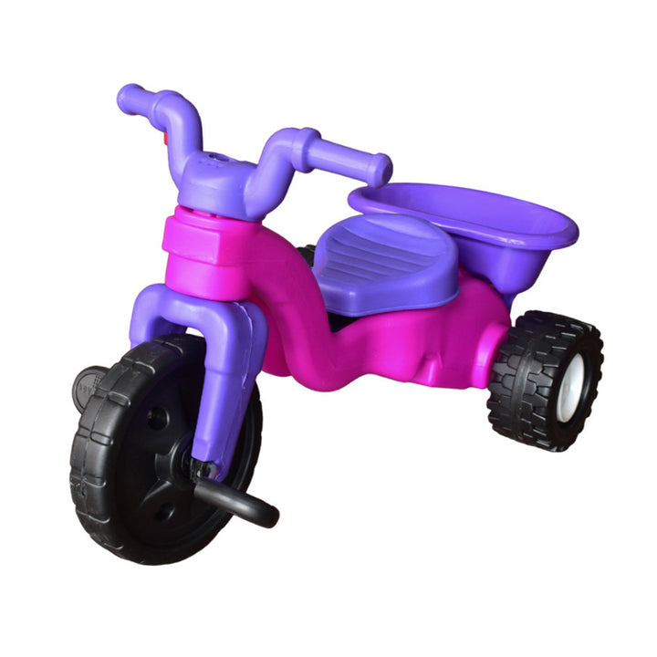 Triciclo con Volco Niña Boy Toys, ideal para el desarrollo motriz y horas de diversión al aire libre.