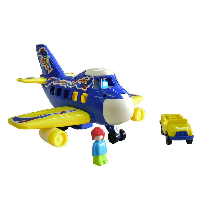 Juguete de avión yumbo con luces y sonidos