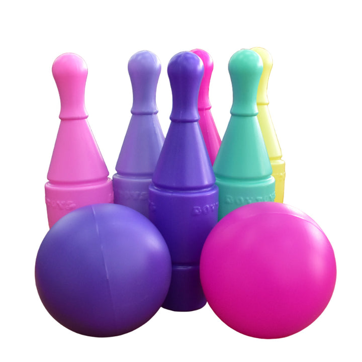 Juego de Bolos para niñas de Boy Toys: diversión y desarrollo de habilidades motrices con colores vibrantes.