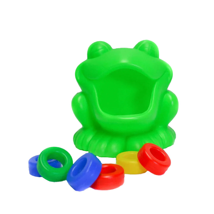 Juego Sapito de Boy Toys, colores surtidos, ideal para desarrollar precisión y coordinación en niños
