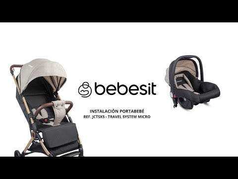 Travel System Compacto Micro Gray