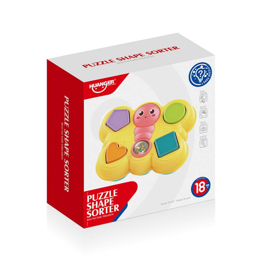set de mariposa clasificador de formas  para bebes