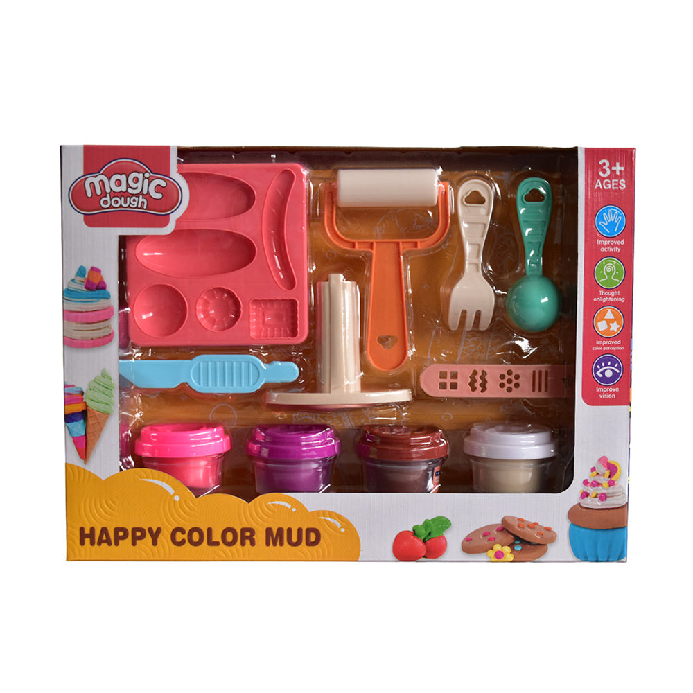set de plastilina con accesorios para crear figuras ideales para niños creatiivos 