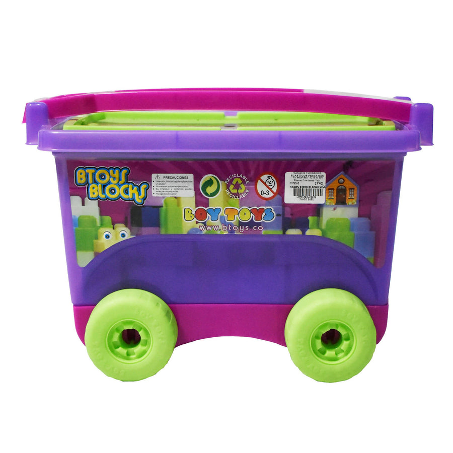 Vagón Blocks Niña Marca Boy Toys – Plasticos Fenix