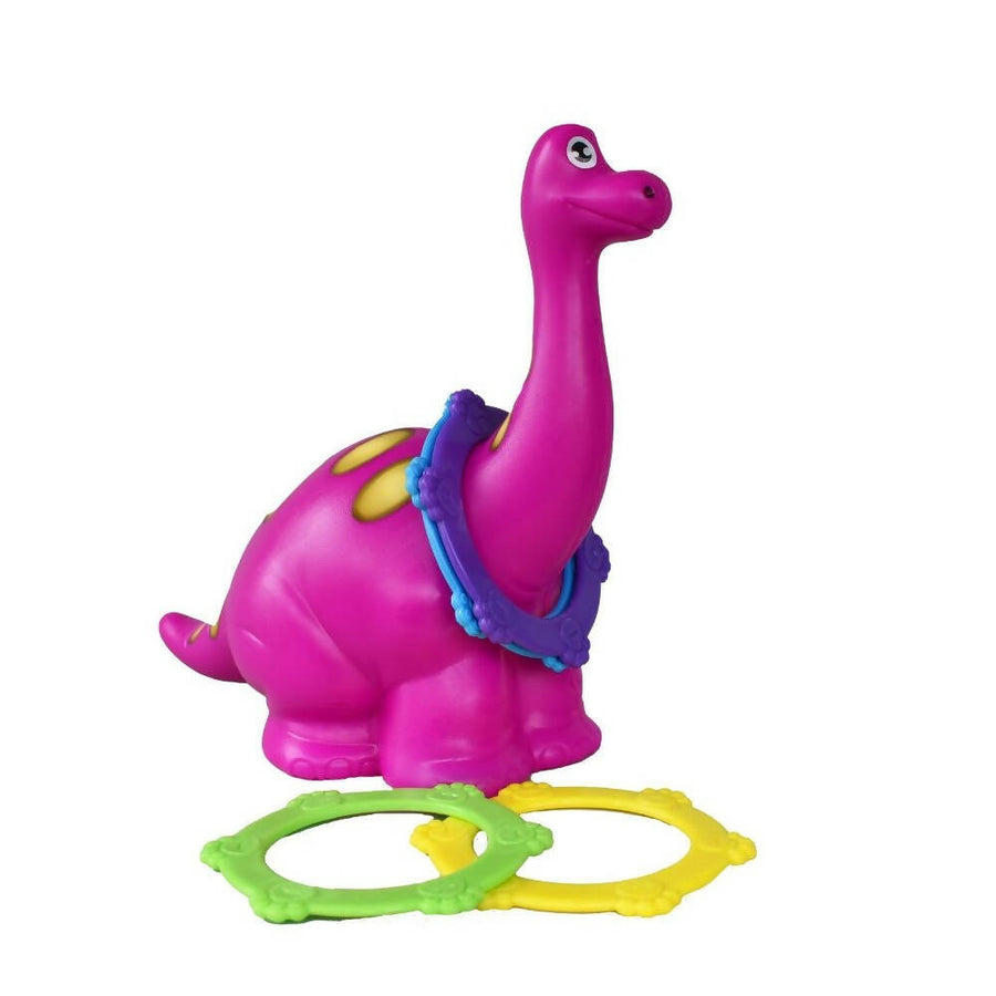 Juguete Dinosaurio con Aros para niñas de Boy Toys, ideal para desarrollar habilidades y coordinación viso-manual