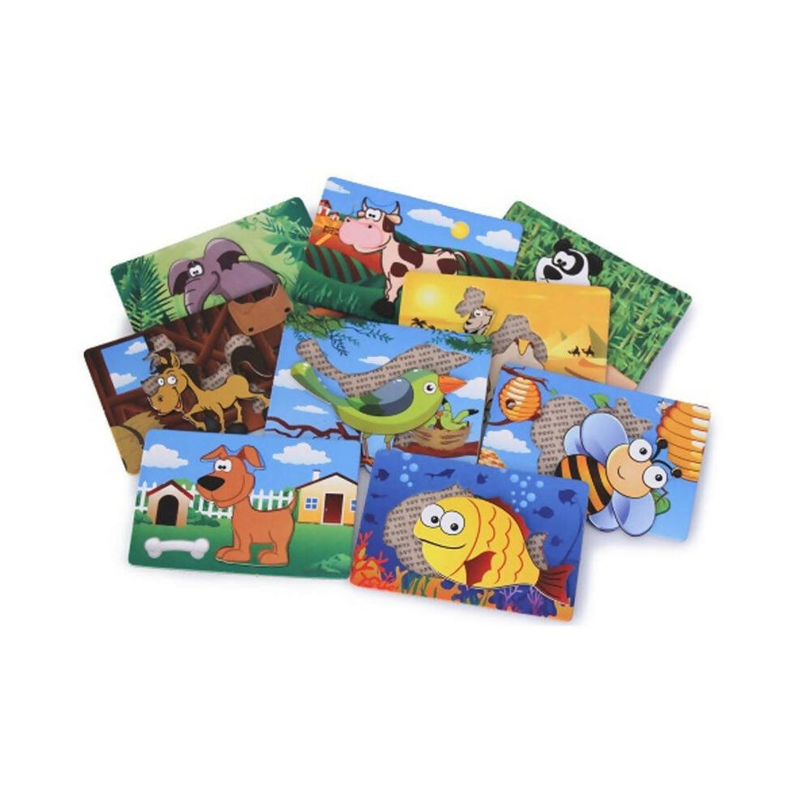 Juego de lotería ¿Dónde Habitan Los Animales? de Boy Toys, ideal para niños. Aprende sobre hábitats de animales jugando