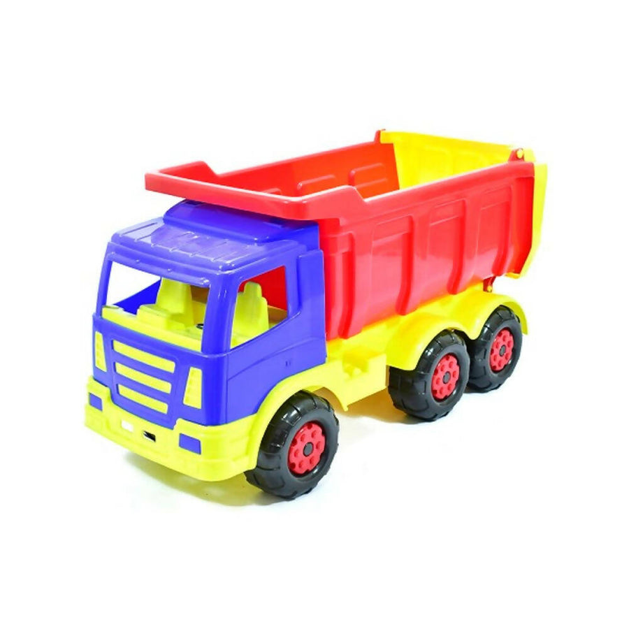 Volqueta Elite de Boy Toys, juguete resistente y divertido para pequeños constructores. Ideal para interiores y exteriores.